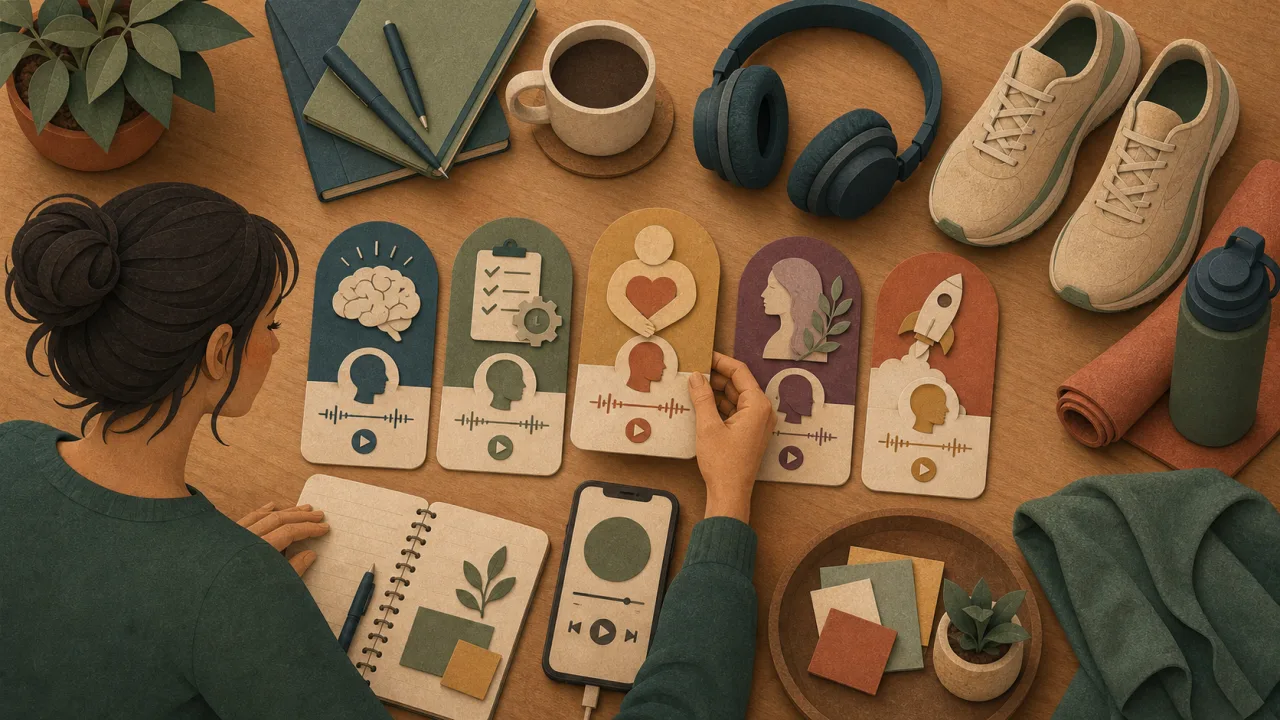 Podcasts TDAH : sélectionner un épisode selon son profil, stratégies pratiques, science, diagnostic ou entrepreneuriat